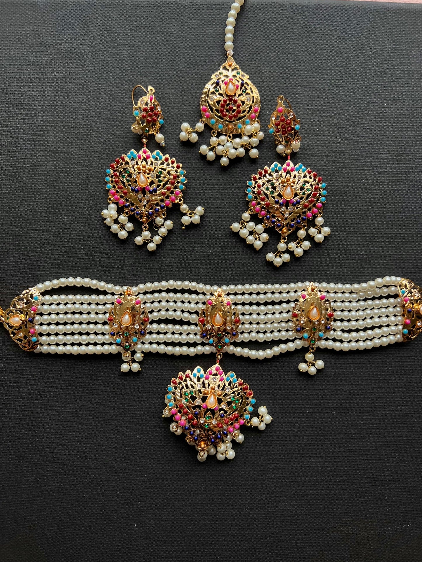 Indian Jewellery Kundan set