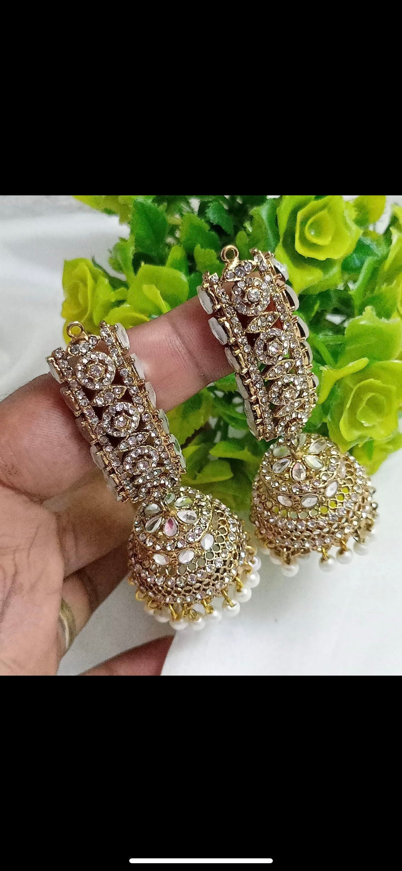 Stunning Jhumka Earrings - NEW